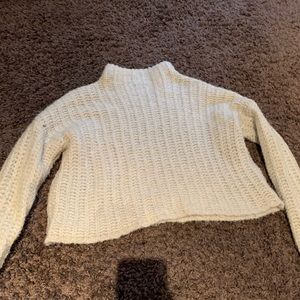 urban white turtle neck